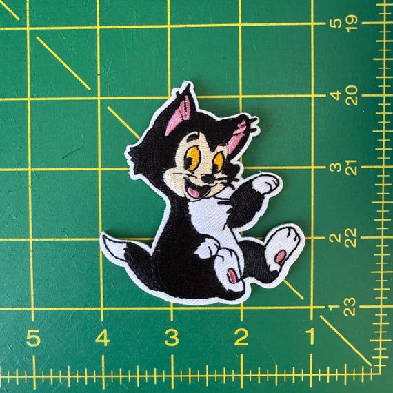 フィガロ アイロン接着パッチ - ピノキオ、猫、ミニー - Etsy 日本