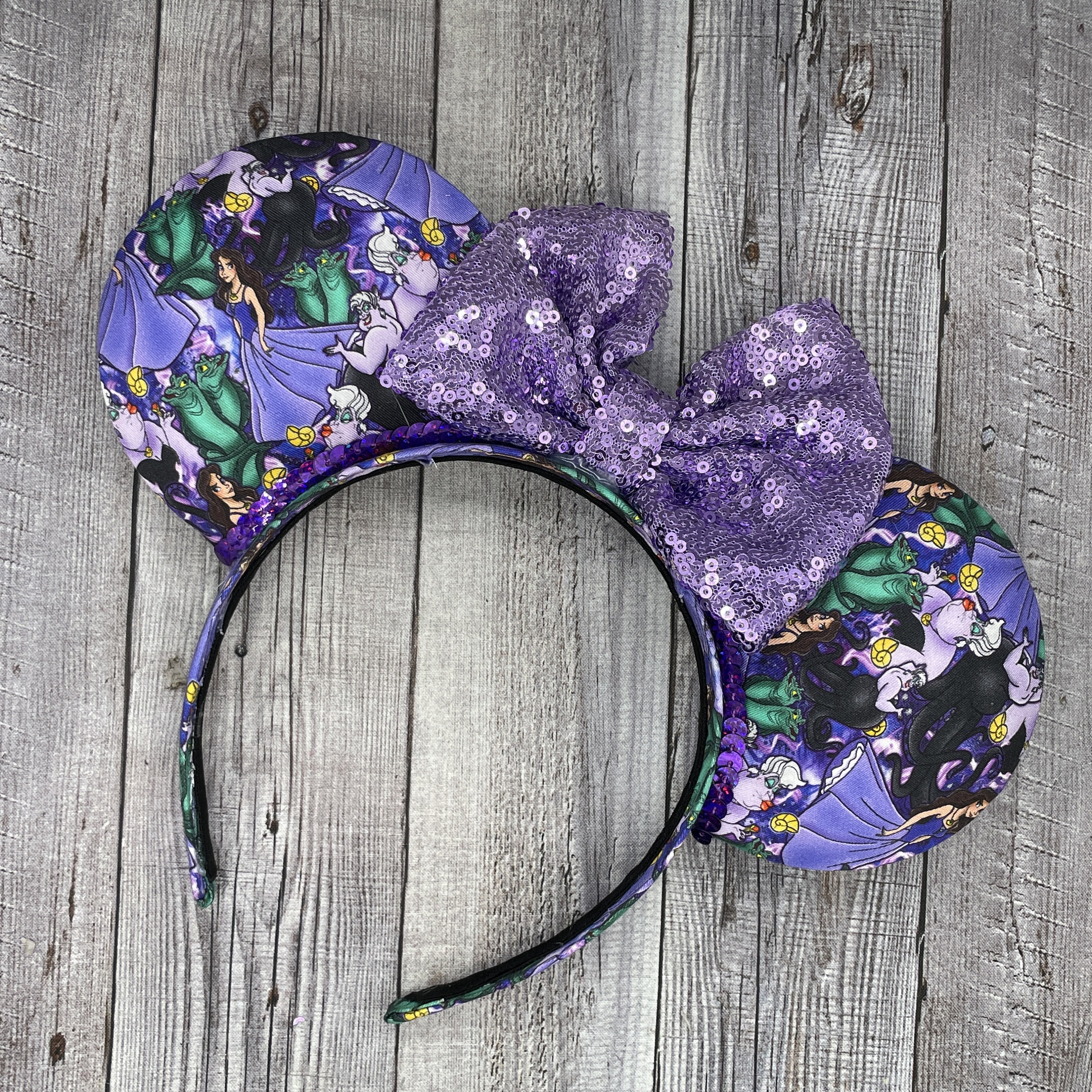 Ursula Vanessa Villain Ears - Minnie Mouse, Halloween, Ariel  display picture 1