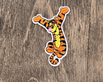 Winnie the Pooh Patches Iron on , Pooh Iron on Patches ,embroidered Patch  Iron, Patches for Jacket ,logo Back Patch, Patches for Hats 