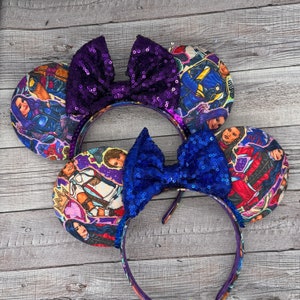 Descendants Mouse Ears - Mal, Descendants 2, 3, Carlos, Disney Channel, Jay, Evie, villains, Halloween