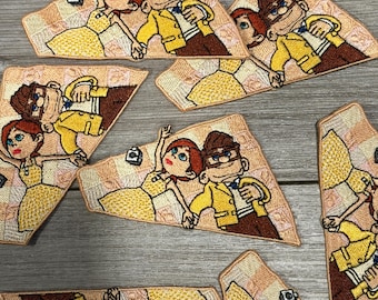 Carl and Ellie Blanket Iron on patch - Up