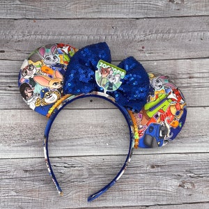Zootopia Nick en Judy Ears: minnie mouse, mouse, nick wild, officier judy hop