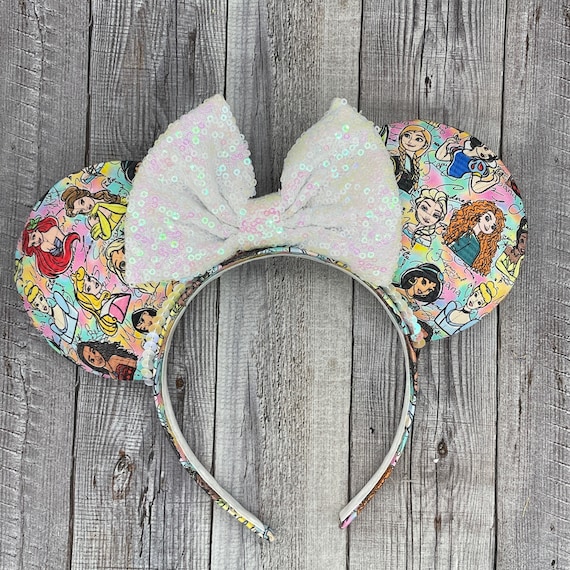 Princess Autograph Mouse Ears - Minnie, Aladdin, Belle  display picture 1