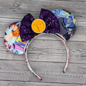 Hercules  Mouse Ears - Megara, Hades, Zeus, Pegasus, Phil, , Herc, Disney World, Epcot, Greece, Gods, Mouse