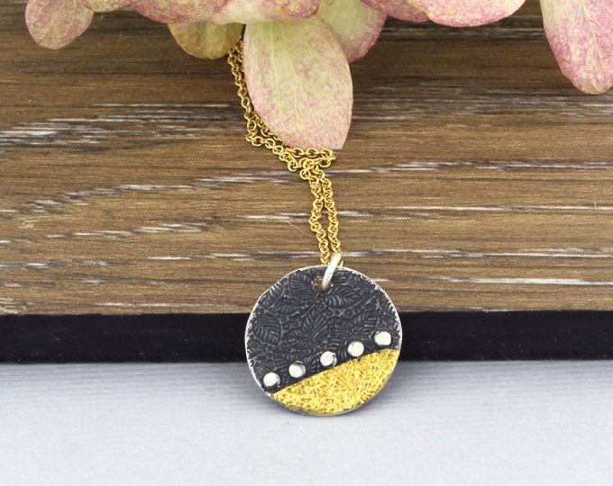 Mixed Metal Gold and Silver Layering Necklace