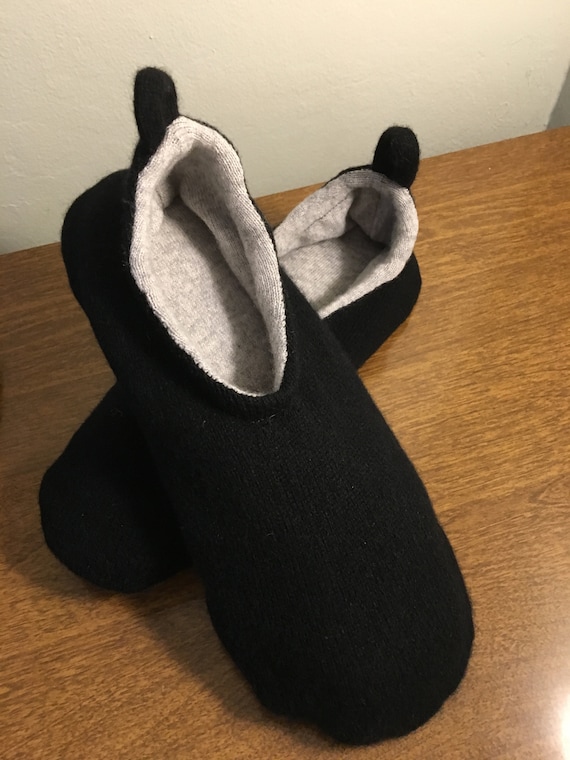 mens cashmere slippers