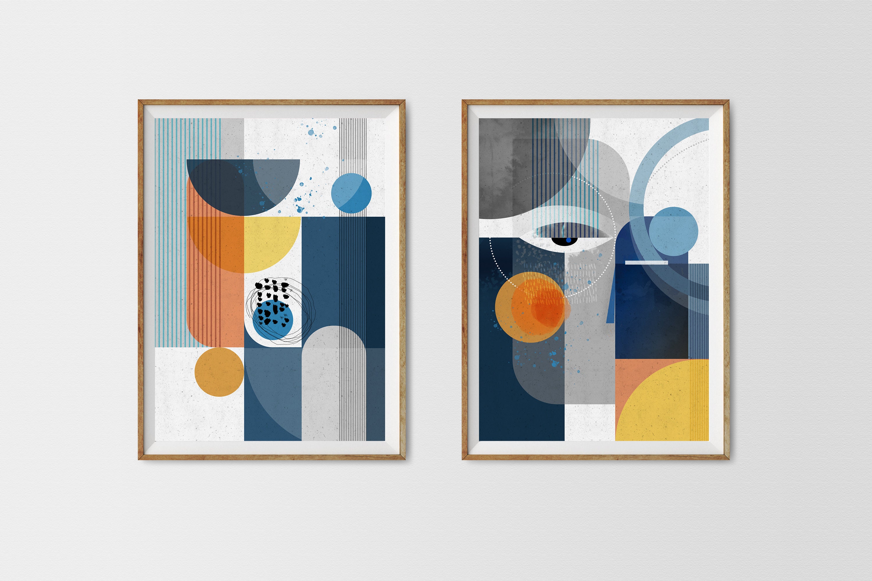 kurry 「For you for me」 キャンバス アート 2枚セット kurry 「For