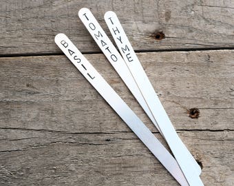 Metal garden stakes | Etsy