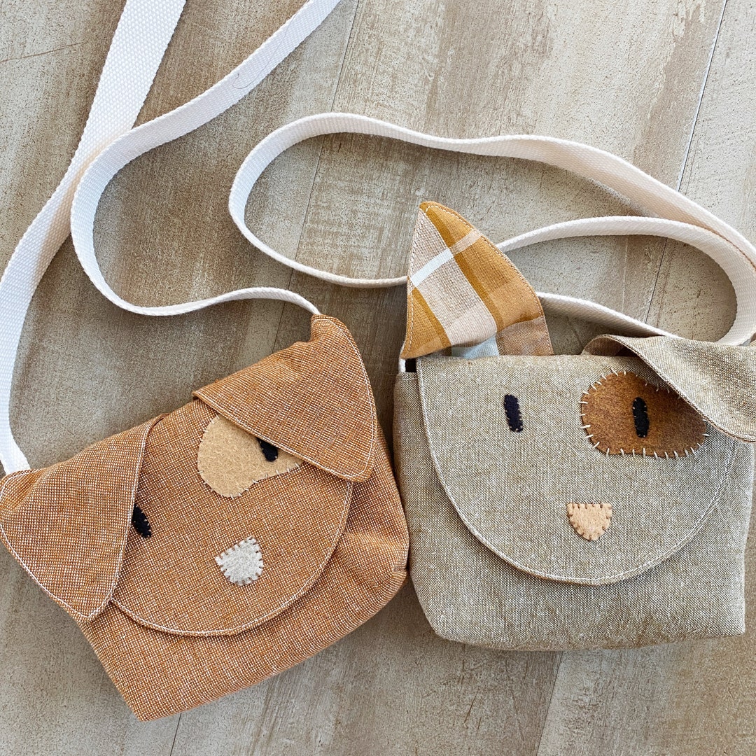 Dog Purse, Little Kids Purse, Toy Purse, Animal Purse, Kids Purse