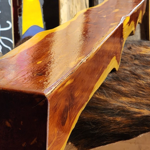 Cedar Floating Shelf Etsy