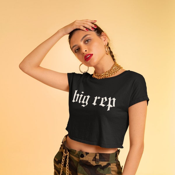 Big Rep Cropped T-Shirt, Big Rep Crop Top, Eras Clothing, Merch Tshirts, Teenager Girl Gift, Swifty Tshirts, Concert Outfit, Music Tour