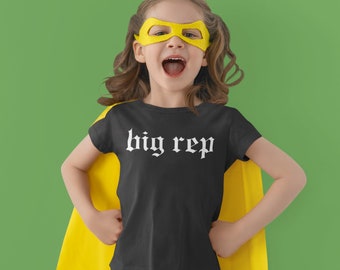 Big Rep T-Shirts, Eras Youth T-shirt, Big Rep Girl Tshirts, Kids Clothing, Gift For Daughter, Swifty Tshirts, Merch Tshirts, Eras Clothing