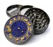 Astrological Zodiac  Extra Large 5 Piece Spice Tobacco Herb Grinder with Pollen/Keef Catcher 