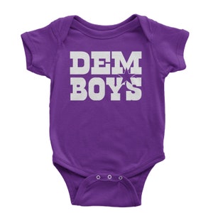 Dem Boys Dallas Infant One-Piece Romper Bodysuit and Toddler T-shirt