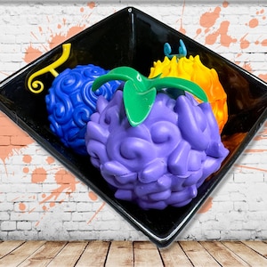 Devil Fruit Herb Grinder - Akuma No Mi Fruit 3 Piece available - Anime Grinder, Paramecia, Zoan, Logia - Gifts For Him - Birthday Gifts image 5
