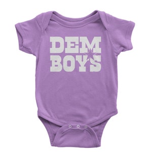 Dem Boys Dallas Infant One-Piece Romper Bodysuit and Toddler T-shirt