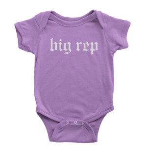 Big Rep Reputation Eras Infant One-Piece Romper Bodysuit and Toddler T-shirt