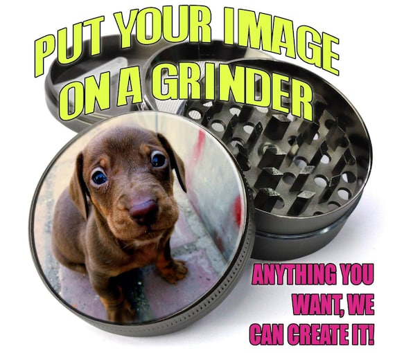 Custom Herb Grinder by Expressiongifts, Personalized Grinder, Couple Gifts,  Customized Photo Grinder, Custom Image Grinder With Catcher
