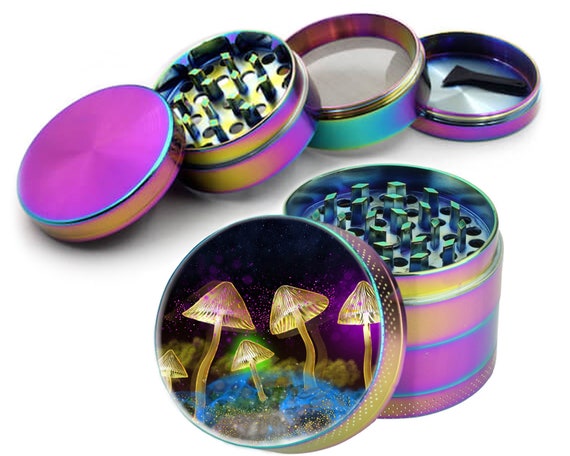 tobacco grinders for sale Mushrooms Grinder, Rainbow Grinder With Catcher, Psychedelic Grinder,  Goblincore Tobacco Grinder, Cute Grinder, Halloween Party Supplies