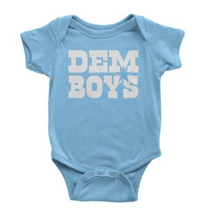 Dem Boys Dallas Infant One-Piece Romper Bodysuit and Toddler T-shirt