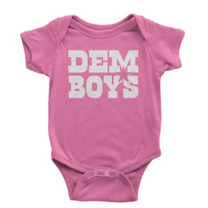 Dem Boys Dallas Infant One-Piece Romper Bodysuit and Toddler T-shirt