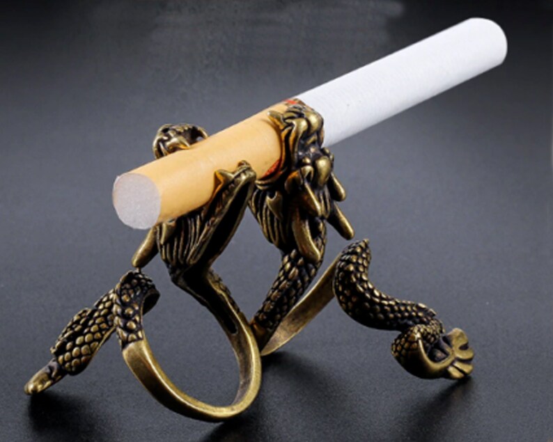 Dragon Cigarette Holder for Your Finger Cigarette Holder Etsy