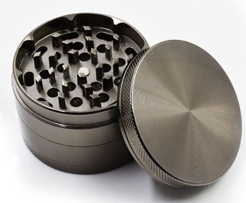 Medieval Saturn Planetary Zodiac Extra Large 5 Piece Spice Tobacco Herb Grinder with PollenKeef Catcher