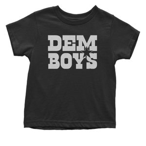 Dem Boys Dallas Infant One-Piece Romper Bodysuit and Toddler T-shirt