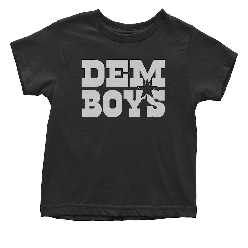 Dem Boys Dallas Infant One-Piece Romper Bodysuit and Toddler T-shirt