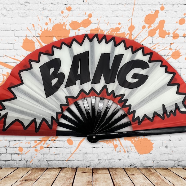 Cowboy Fans, Bang Clack Fan, Bachelorette Party Decor, Concert Merch, Carter Show Hand Fan, Large Country Fan, Folding Fan, Line Dance,26In