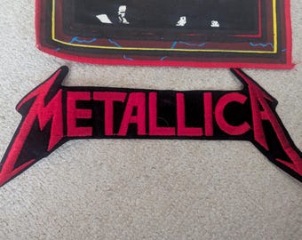 Metallica back patches vintage bundle lot