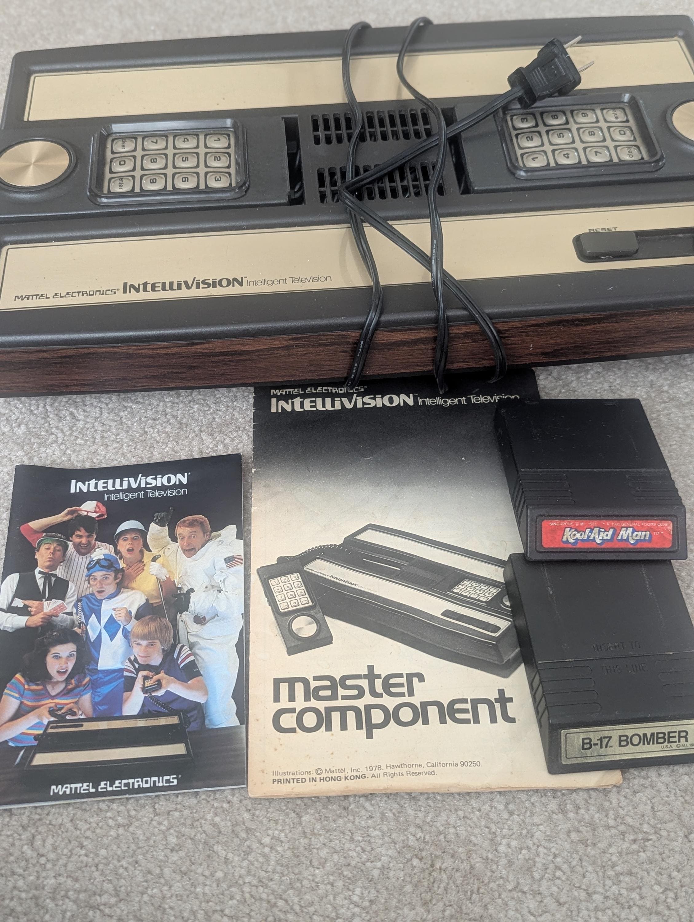 Intellivision CONSOLE W/ GAMES, Instruction Booklet - Etsy