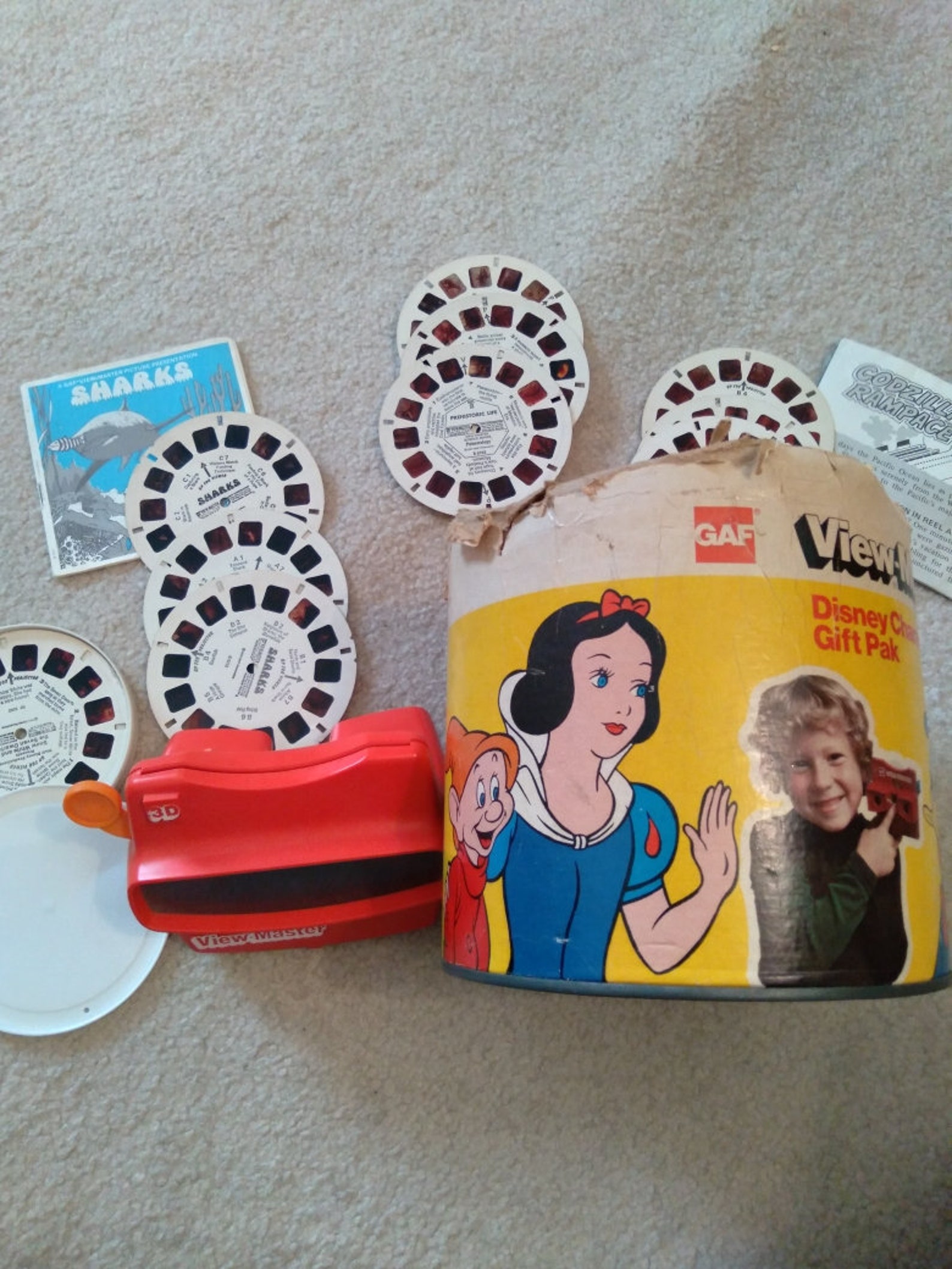 viewmaster reels disneyland