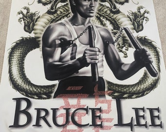 Bruce Lee vintage 1999 tapestry