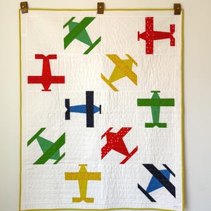 Airplane Baby Quilt