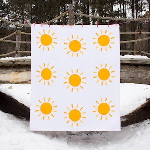 Sunburst Quilt Pattern