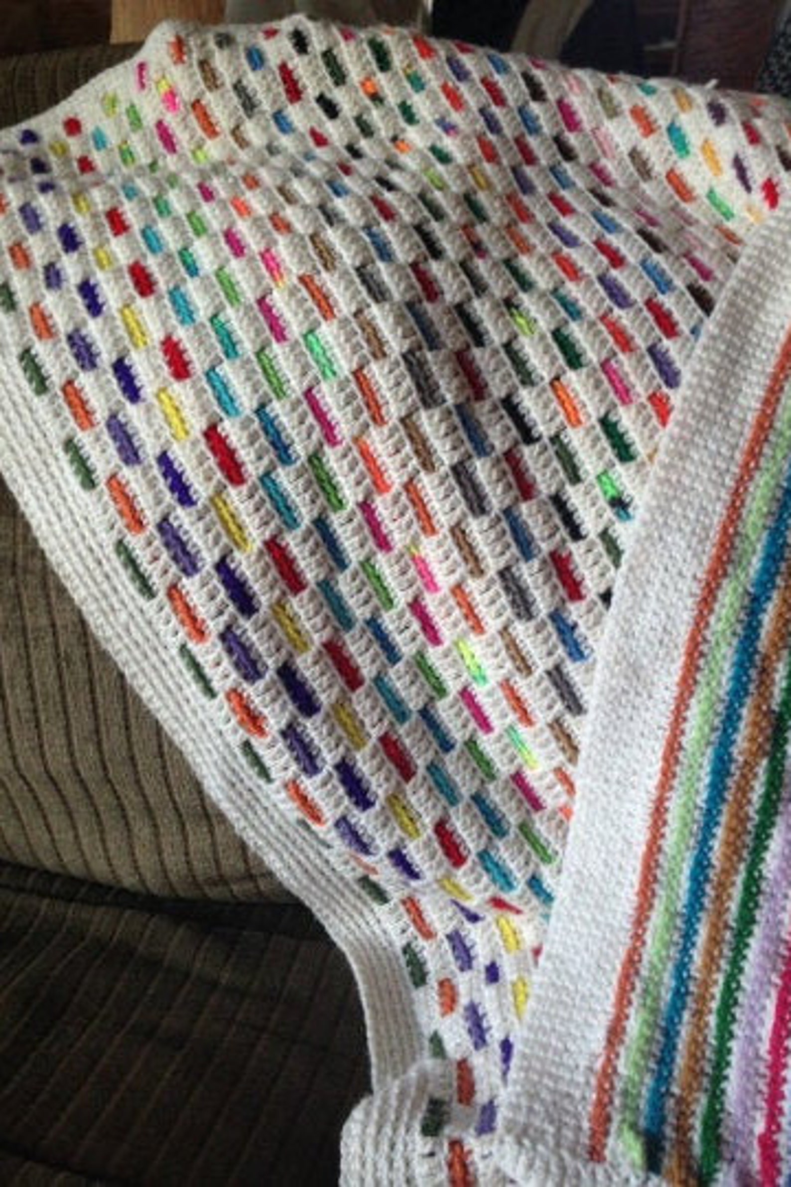 Stained Glass Window Blanket Pattern Etsy