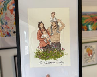 Portrait Illustration Art Print