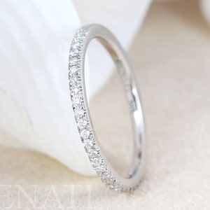 Diamond Eternity Band, Eternity Diamond Wedding Band, Diamond Wedding Ring, Diamond Anniversary Ring, Diamond Stacking Ring, Promise Ring