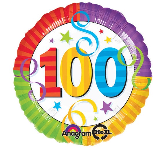 100th Birthday  100  years  old  Decorations  Party  Supplies  