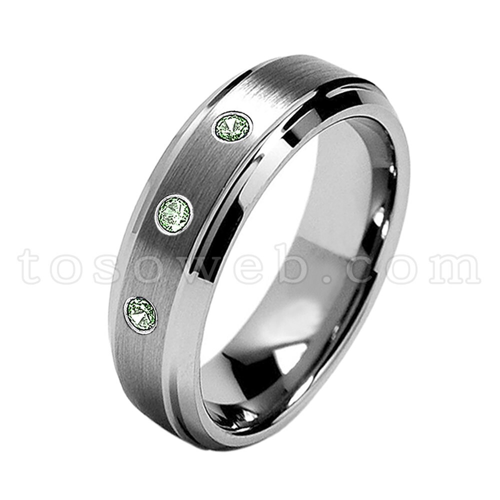 Ladies June Birthstone Ring, Alexandrite & Diamond Wedding Ladies June Birthstone Ring, Alexandrite & Diamond Wedding