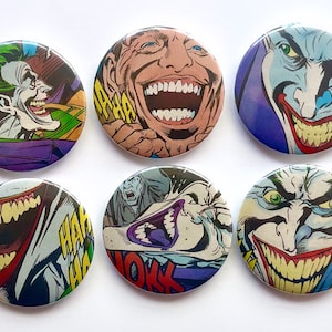 Handmade 2.25” 1994 The Joker comic book Pinback button pins
