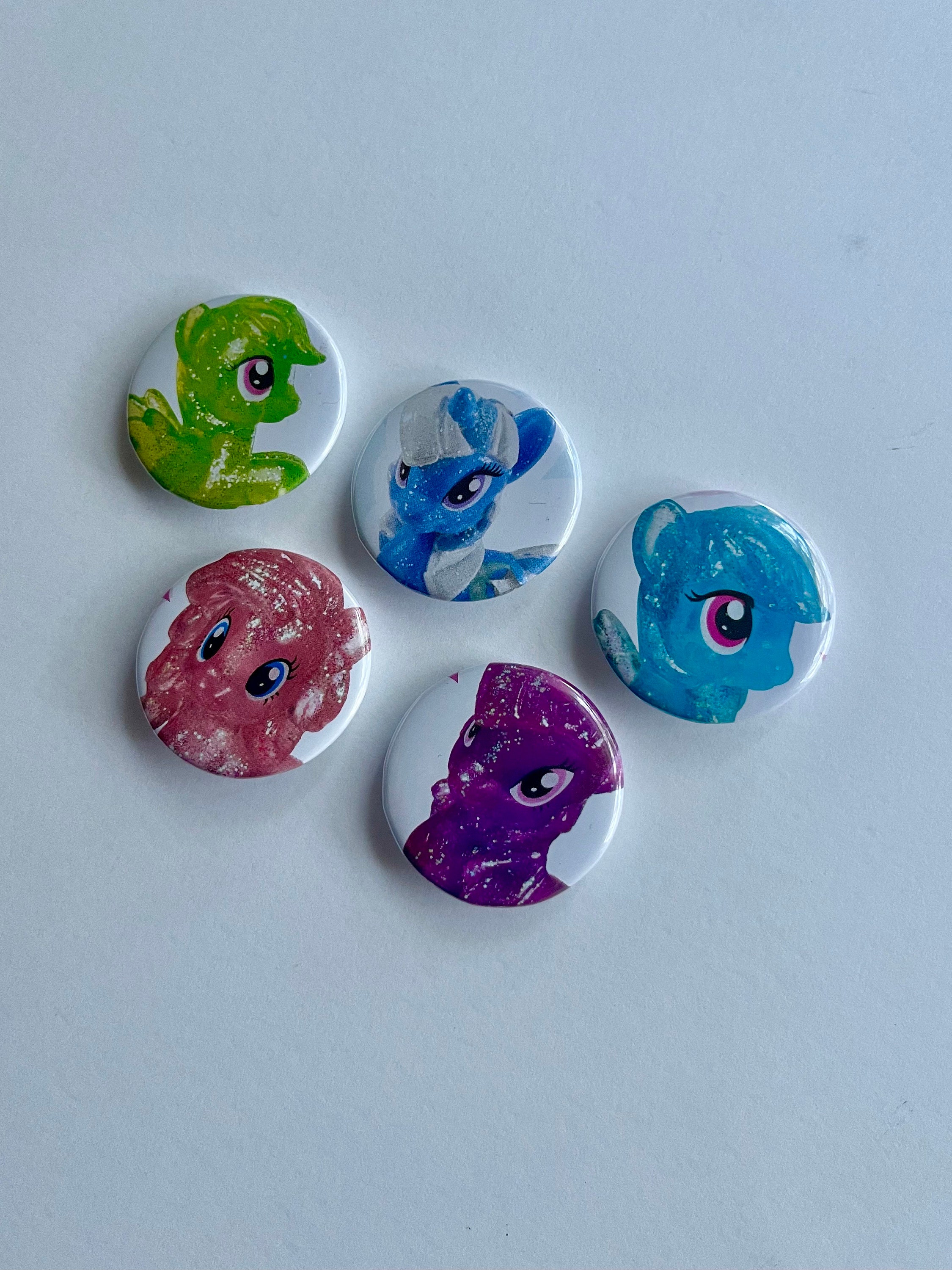 My Little Pony 1.25” Sparkle Ponies Pinback Button Pins [you Pick] - Etsy