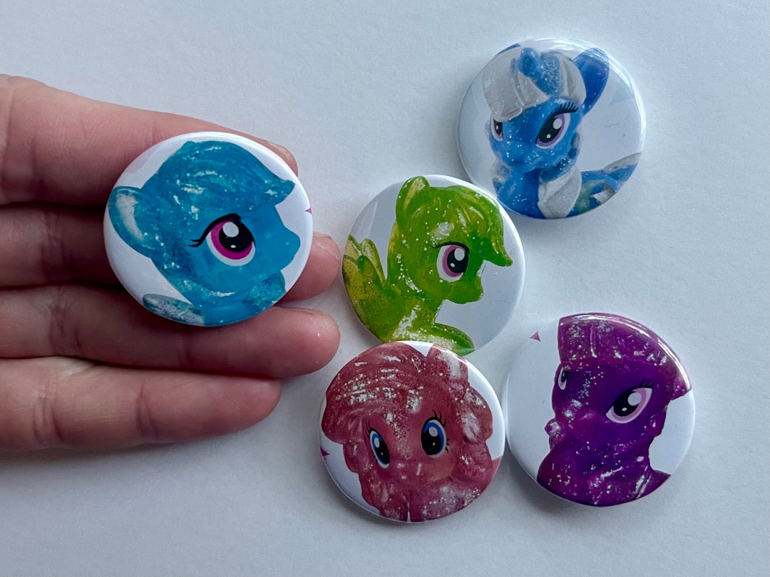 My Little Pony 1.25” Sparkle Ponies Pinback Button Pins [you Pick] - Etsy