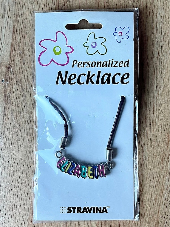2001 “Elizabeth” Name Necklace