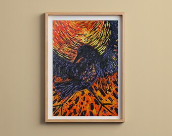 Stoned Crow - Fragments Print