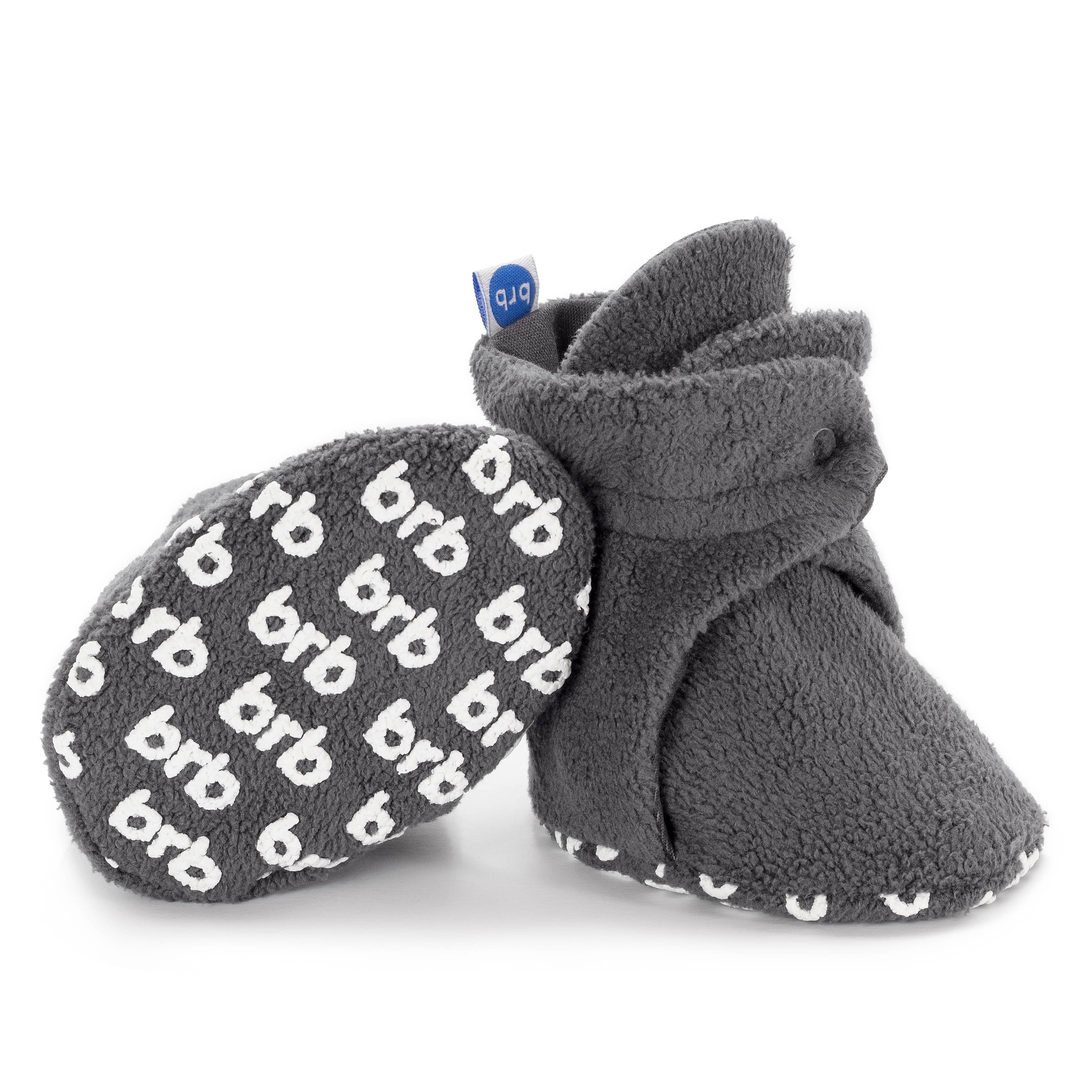 Fleece Baby Booties Organic Cotton Linings and AntiSlip Etsy