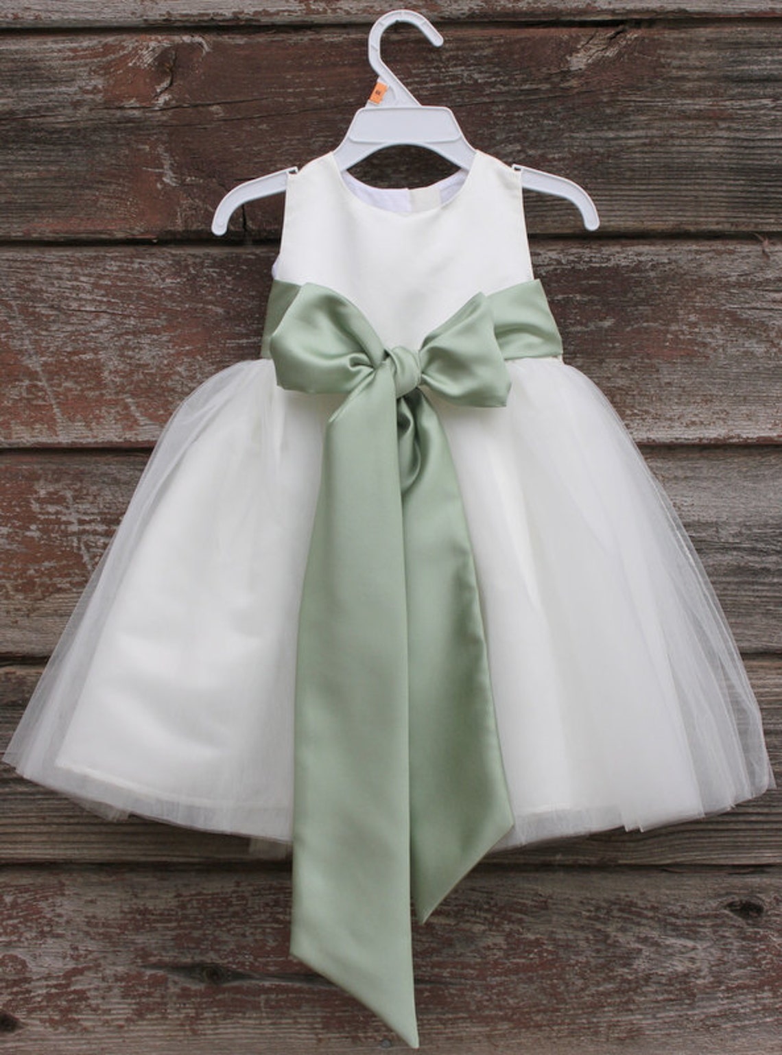 Ivory Flower Girl Dress main image 0