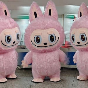 Labubu Mascot Costume