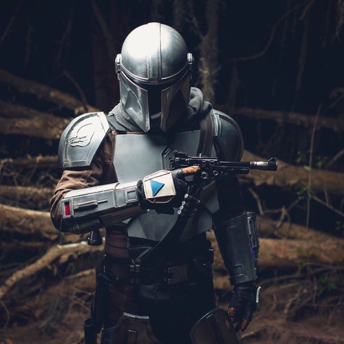 Din Djarin Mandalorian Steel Armour Suit larp/costume/role Etsy